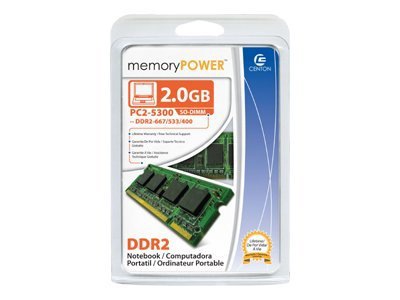 Centon memoryPOWER - DDR2 - 2 GB - SO-DIMM 200-pin - unbuffered