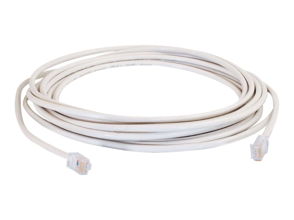 C2G 5ft Cat5E 350 MHz Assembled Patch Cable - White

