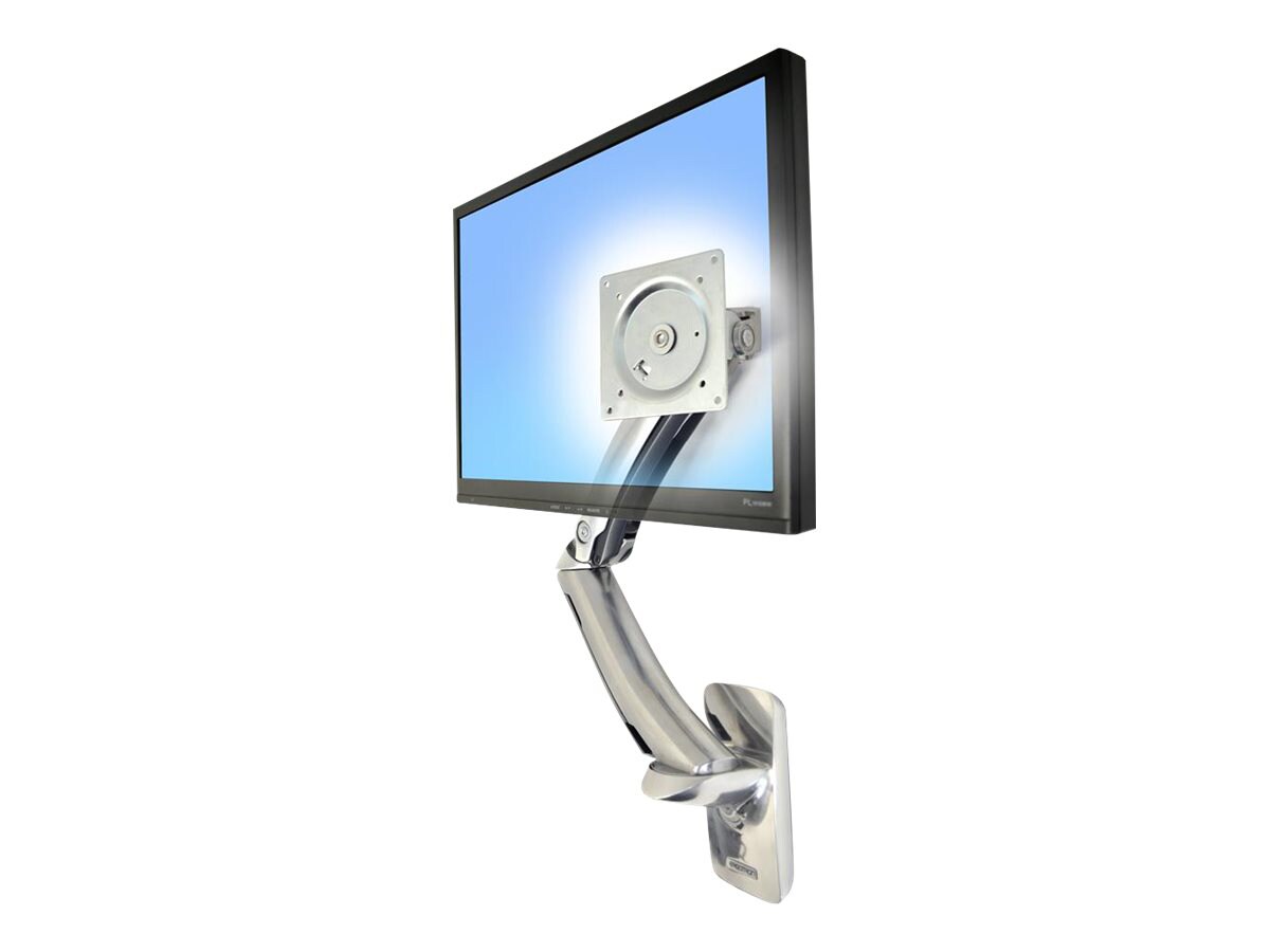 Ergotron MX mounting kit - Patented Constant Force Technology - for LCD display - polished aluminum