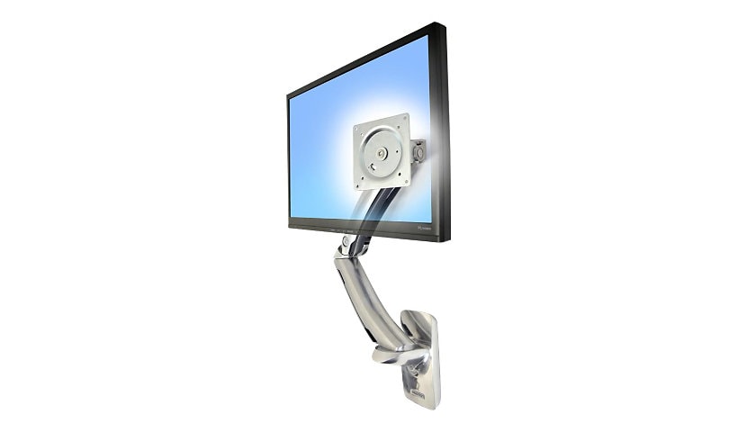 Ergotron MX mounting kit - Patented Constant Force Technology - for LCD display - polished aluminum