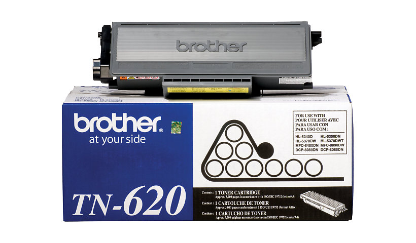 Brother TN620 - black - original - toner cartridge