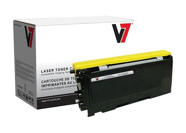 V7 - black - toner cartridge ( equivalent to: Brother TN350 )