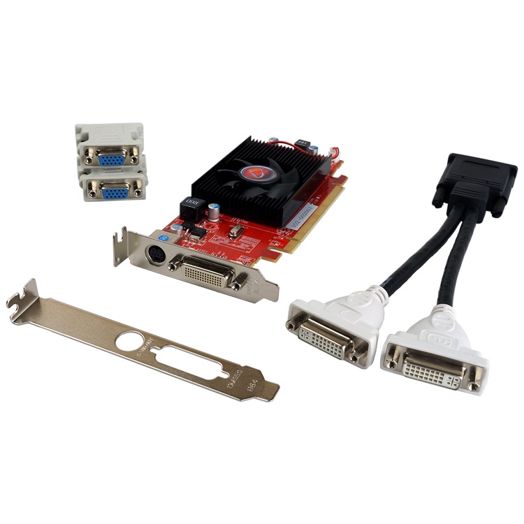 Thumbnail 4 of 5 for VisionTek Radeon HD 4350 Graphics Card - 512 MB RAM