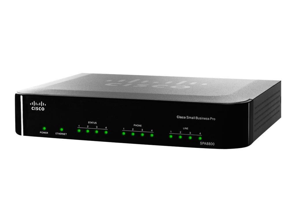 Cisco SPA8800 IP Telephony Gateway with 4 FXS and 4 FXO Ports