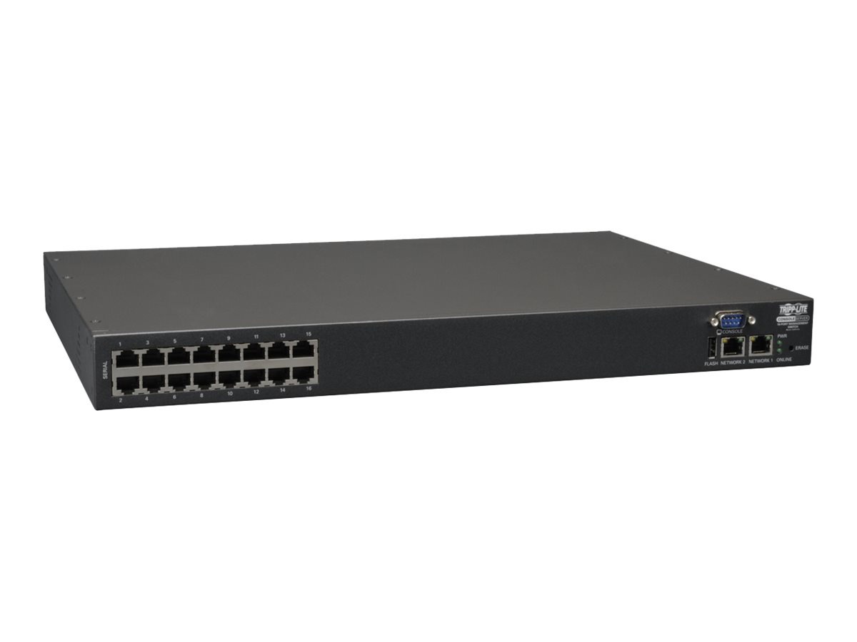 Tripp Lite 16-Port Serial Console Terminal Server Management Switch TAA GSA