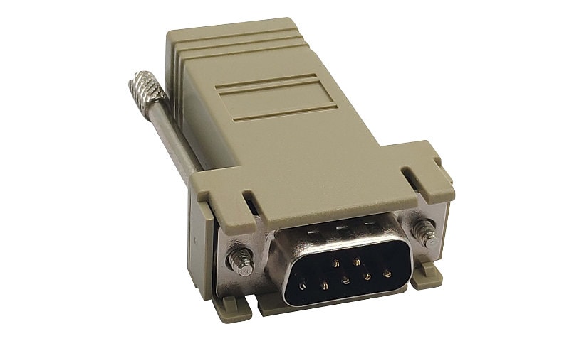 Tripp Lite Modular Serial Adapter to Ethernet Console Server - serial adapter - DB-9 to RJ-45