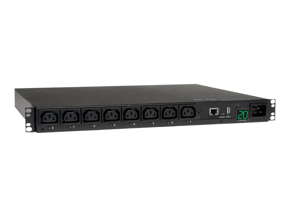Eaton 3.7kW Single-Phase 208/230V Switched PDU - LX Platform, 8 C13 Outlets