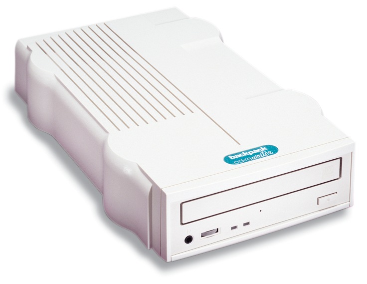 Microsolutions backpack cd-rewriter 4X4X24 CD-RW drive