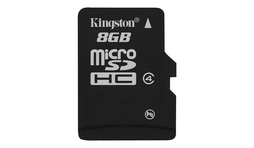 Kingston - flash memory card - 8 GB - microSDHC