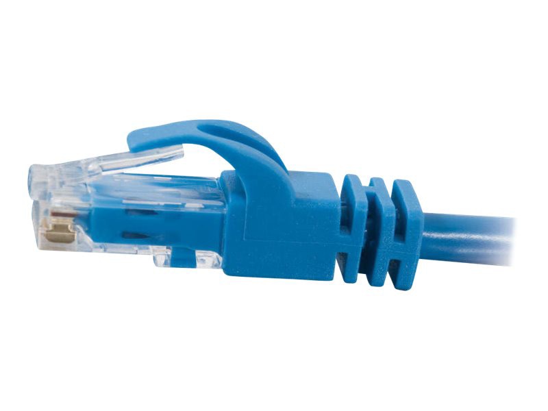 Thumbnail 4 of 6 for C2G 10ft Cat6 Snagless Unshielded (UTP) Ethernet Cable - Cat6 Network Patch Cable - PoE - Pack of 25 - Blue
