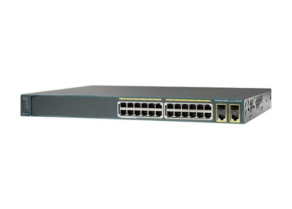Cisco Catalyst 2960-24PC-S - switch - 24 ports - managed - rack-mountable