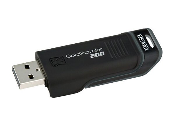 Kingston DataTraveler 200 - USB flash drive - 128 GB