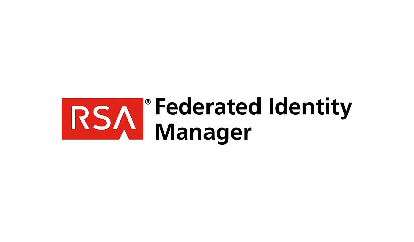 RSA Federated Identity Manager - license - 1 connection