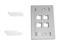 BELDEN 4PT FLUSH MT UNLOADED WHT