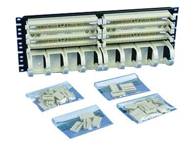 Panduit PAN-PUNCH 110 - cable management panel - 4U - 19"