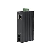 Black Box Hardened Mini Industrial - fiber media converter - 10Mb LAN