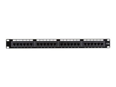 Black Box Value Line CAT5e - patch panel - 1U - 19"