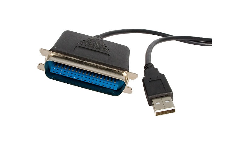 StarTech.com USB to Parallel Port Adapter for Printers - 10 ft