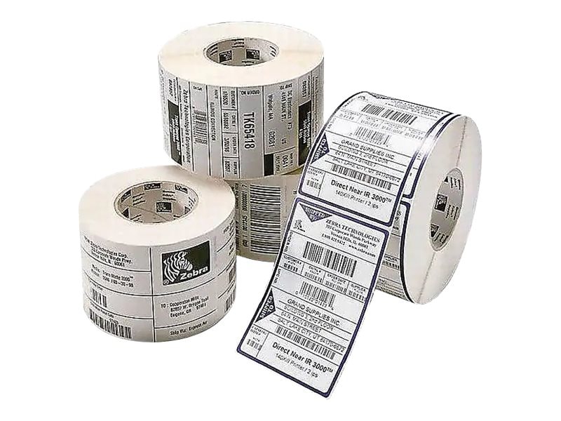 Zebra Label, Paper, 3 x 2in, Direct Thermal, Z-Select 4000D, 1 in core