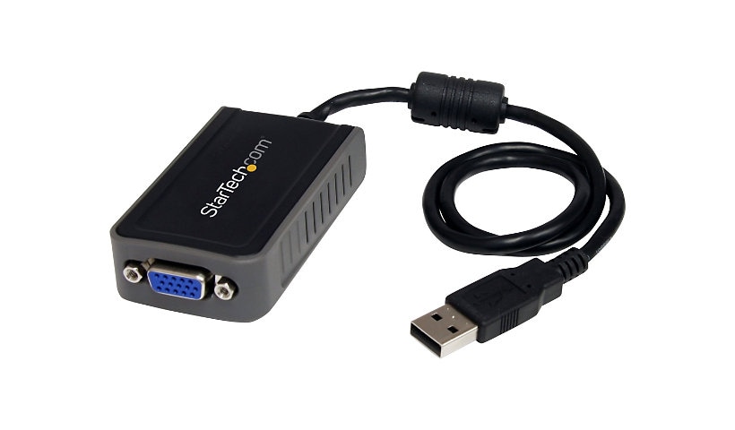 StarTech.com USB to VGA Adapter - Multi Monitor External Graphics Card