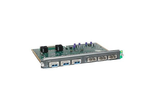 Cisco Line Card E-Series - switch - 6 ports - plug-in module