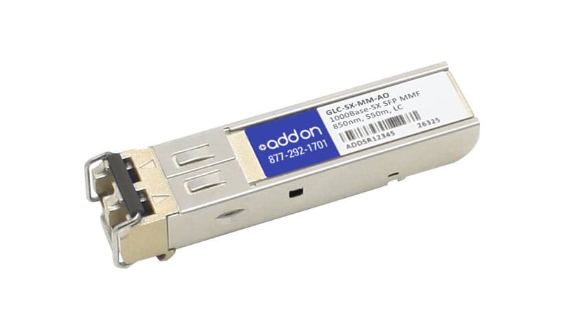 AddOn Cisco GLC-SX-MM Compatible SFP Transceiver - SFP (mini-GBIC) transceiver module - GigE