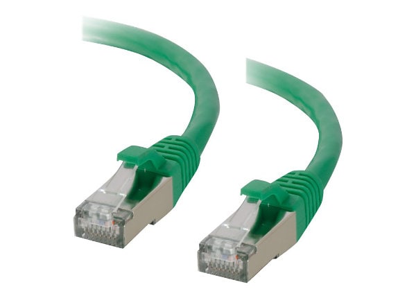 C2G 5ft Cat5e Snagless Shielded (STP) Ethernet Network Patch Cable - Green - patch cable - 5 ft - green