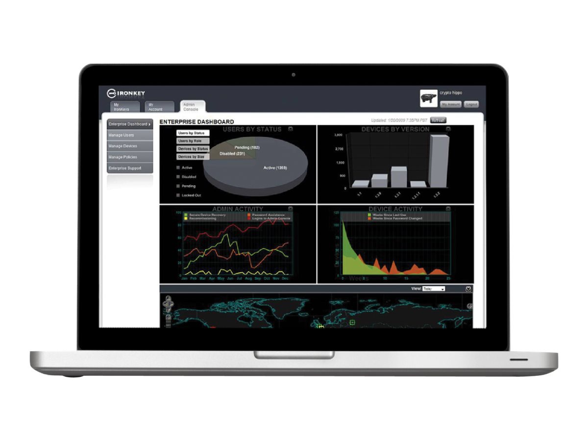 DTLK IRONKEY MANAGEMENT SERVICE 1YR