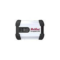 McAfee Encrypted USB FIPS - hard drive - 120 GB - USB 2.0