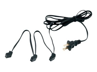 Middle Atlantic Rack Fan Power Cord for Multiple Rack Fans - 3 Fans