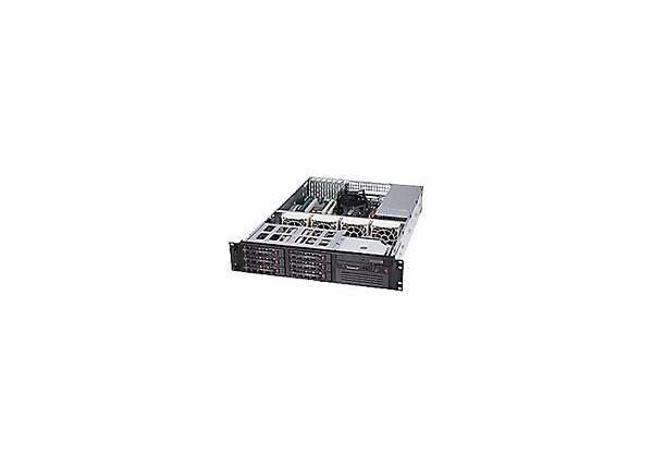 Supermicro SC822 T-400LP - rack-mountable - 2U - extended ATX