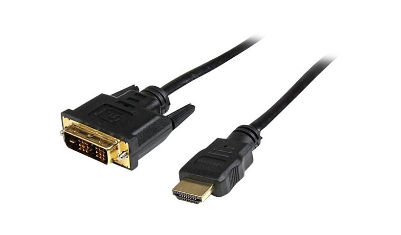 StarTech.com 10 ft HDMI to DVI-D Cable - M/M - DVI to HDMI Adapter Cable