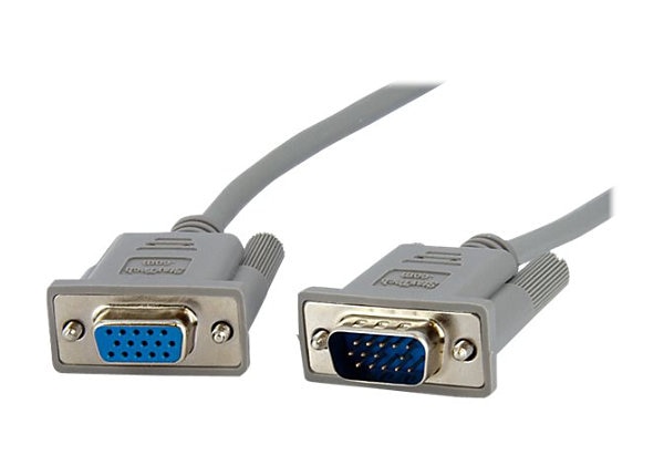 StarTech.com VGA Monitor extension cable - HD-15 (M) - HD-15 (F) - 10 ft