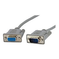 StarTech.com VGA Monitor extension cable - HD-15 (M) - HD-15 (F) - 10 ft