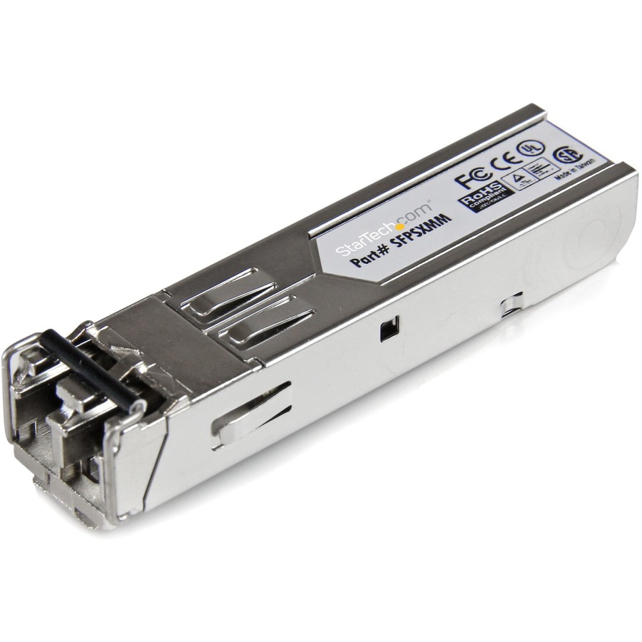 StarTech.com MSA Uncoded SFP Module - 1000BASE-SX - 1GE Gigabit Ethernet SFP 1GbE Multi Mode Fiber (MMF) Optic