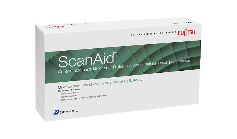 Fujitsu ScanAid scanner consumable kit