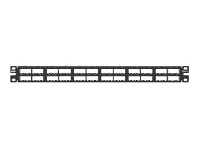 Panduit MINI-COM High Density Modular - patch panel - 1U - 19"/23"