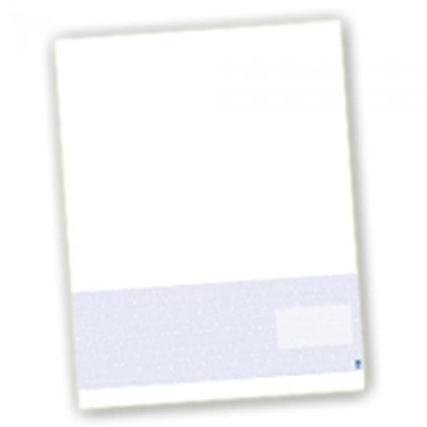 Troy Security Check Paper Blue Bot paper - 1 Ream