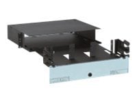 Panduit Opticom Rack Mount Fiber Enclosure - rack cable enclosure - 2U - 19"/23"