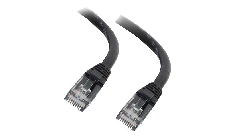 C2G 1ft Cat6 Snagless Unshielded (UTP) Ethernet Network Patch Cable - Black - cordon de raccordement - 30.5 cm - noir