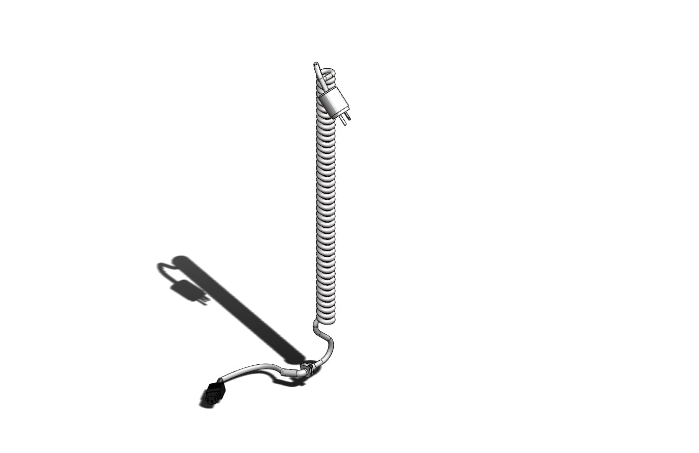 Enovate Medical Coiled Cord for EMC Lite Workstation