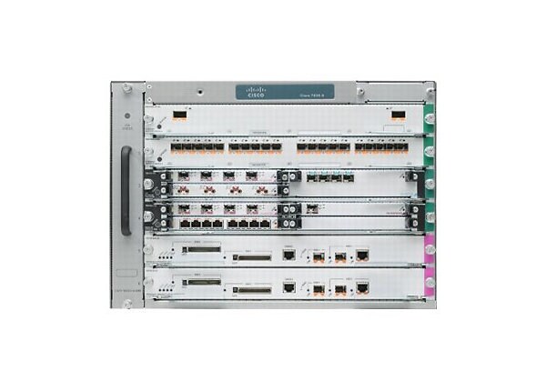 Cisco 7606-S - router - rack-mountable - with Cisco 7600 Series Route Switch Processor 720 with PFC-3CXL