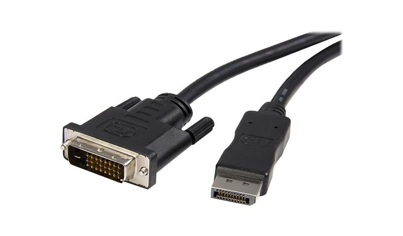 StarTech.com 6ft (1.8m) DisplayPort to DVI Cable, DP to DVI-D Video Adapter Converter Cable, Replaced by DP2DVI2MM6