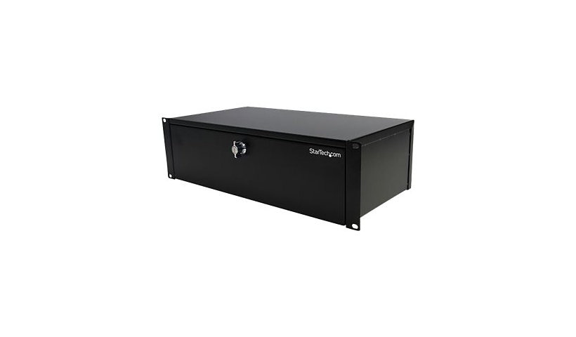 StarTech.com Locking storage drawer - 3U 9in - deep - Rackmount