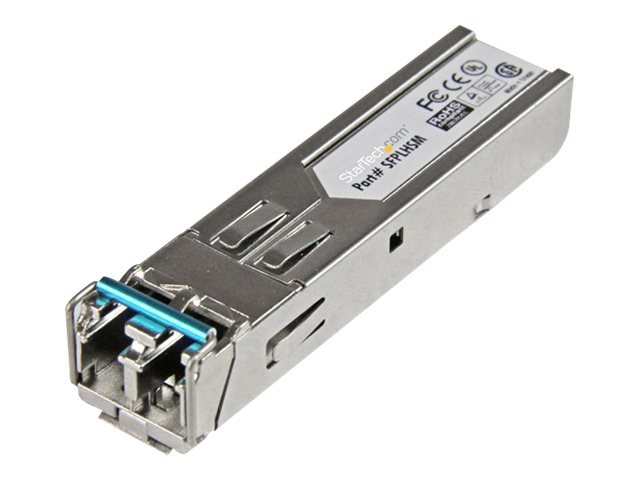 StarTech.com Gigabit 1310nm Single Mode SFP Fiber Optical Transceiver - LC 40km - SFP (mini-GBIC) transceiver module - 1