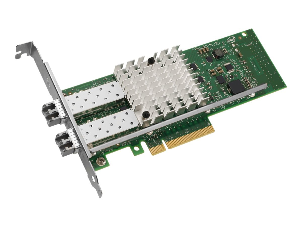 Intel Ethernet Converged Network Adapter X520-SR2 - network adapter - PCIe 2.0 x8 - 10GBase-SR x 2