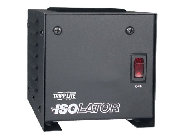 Tripp Lite Isolation Transformer 250W Surge 120V 2 Outlet 6ft Cord TAA GSA