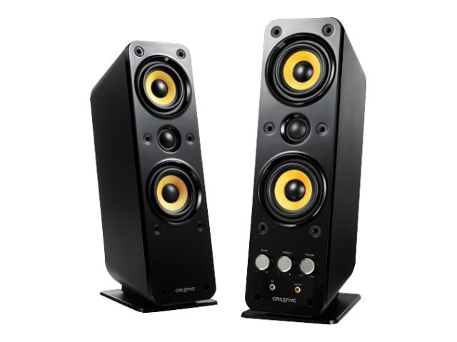 Creative GigaWorks T40 2.0 Speaker System - 32 W RMS - Glossy Black