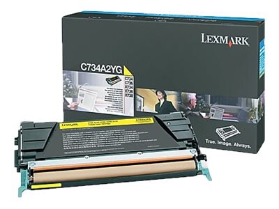 Lexmark - yellow - original - toner cartridge - LCCP