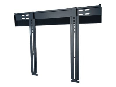 Peerless Slimline Universal Ultra-Thin Flat Wall Mount SUF650P mounting kit - for flat panel - high gloss black